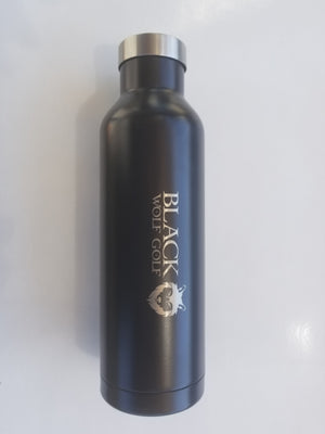 Double wall vacuum insulated stainless steel water bottle - Blackwolf Golf