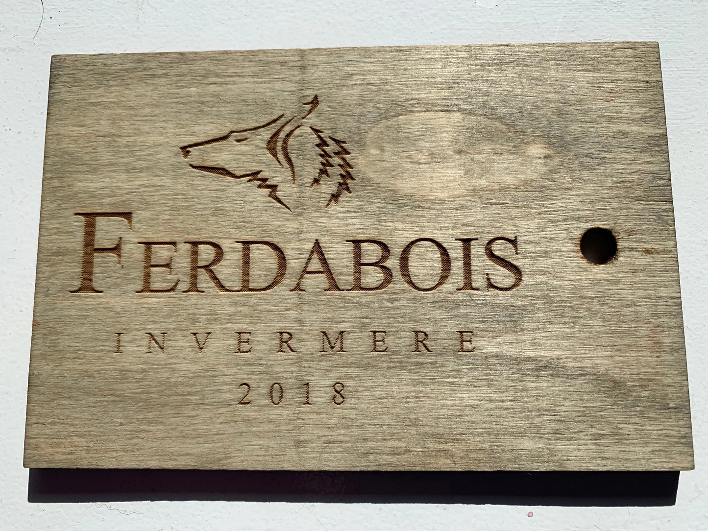 Wooden Bag Tags - Blackwolf Golf