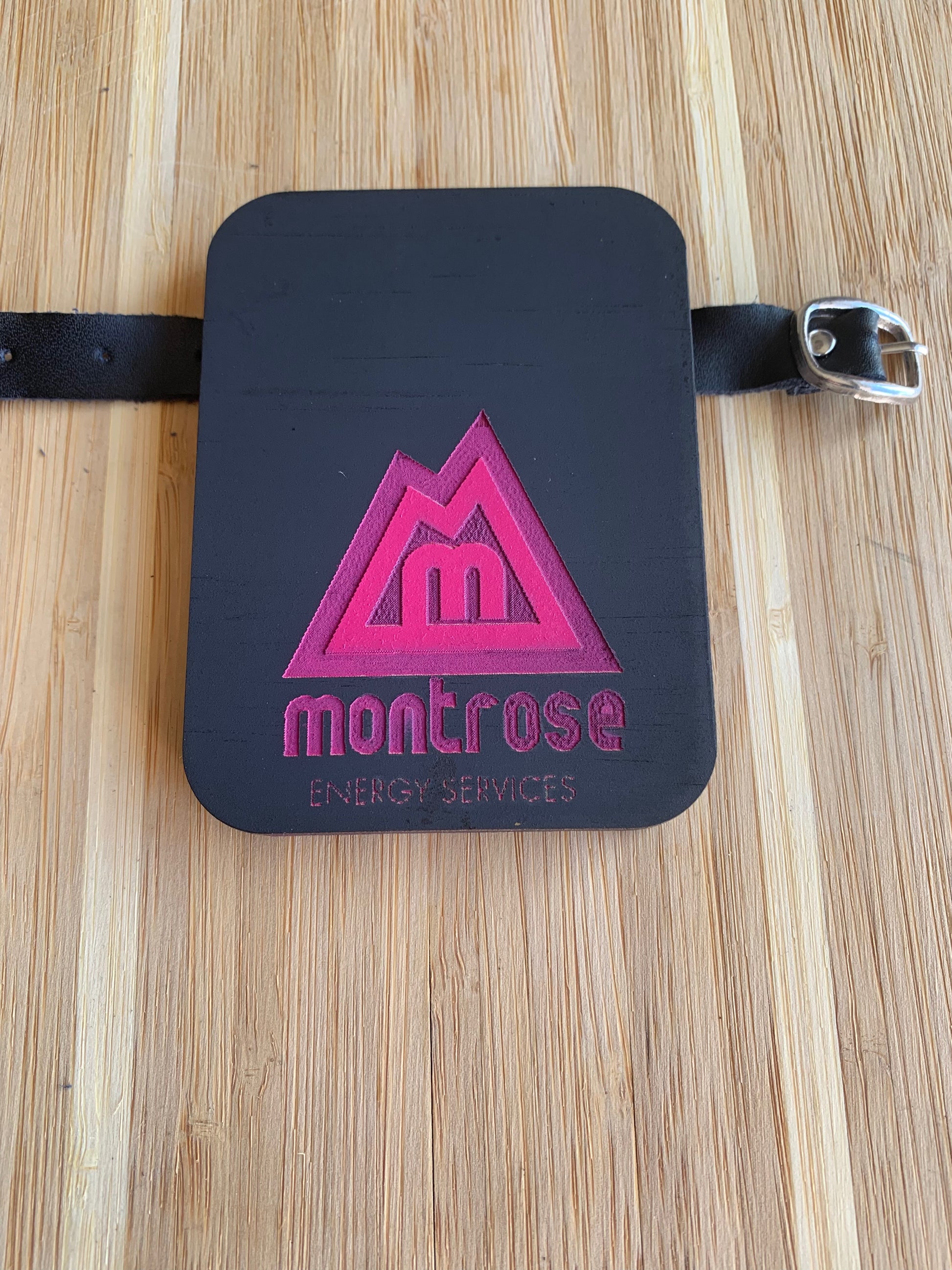 Wooden Bag Tags - Blackwolf Golf