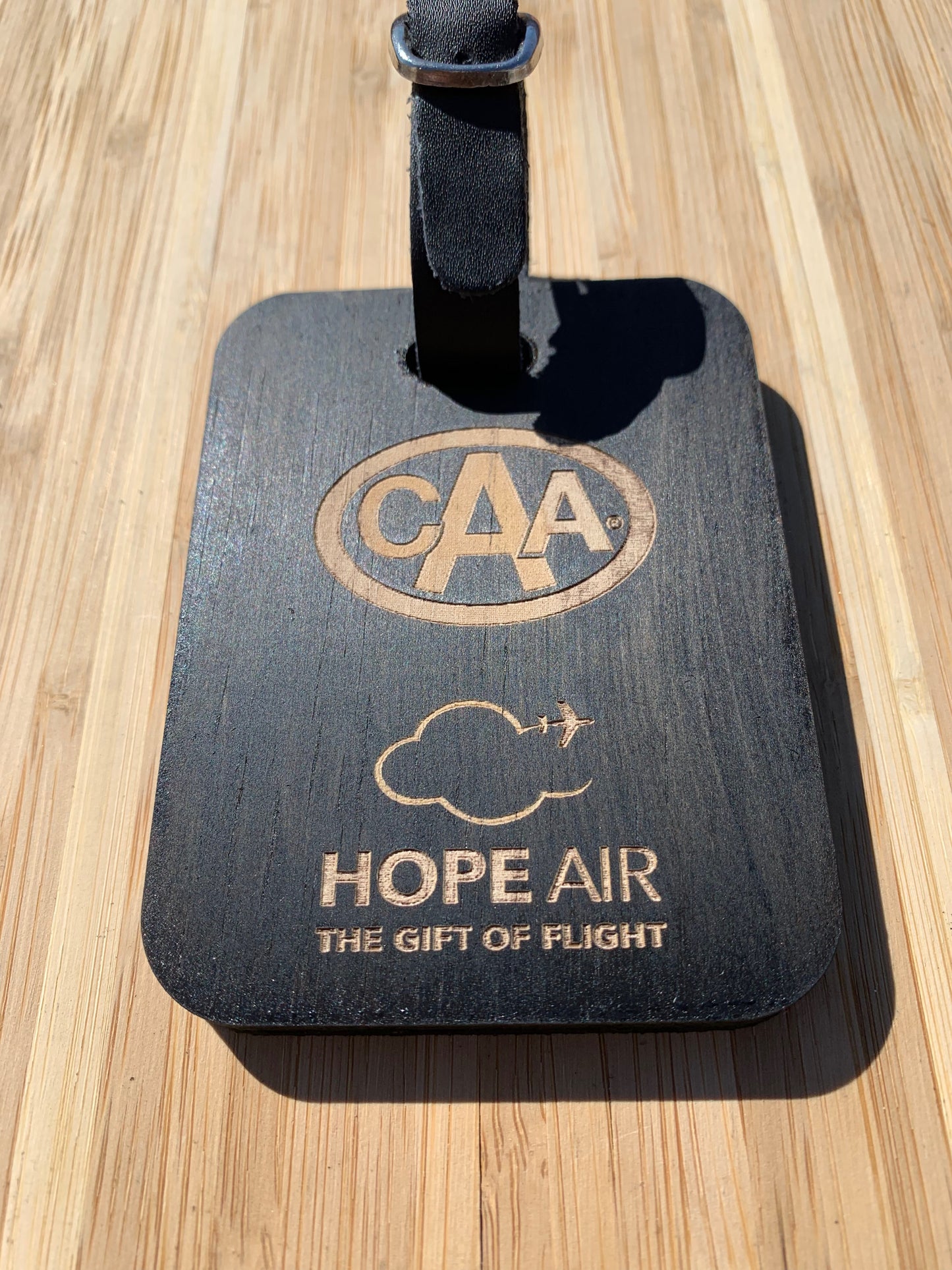 Wooden Bag Tags - Blackwolf Golf