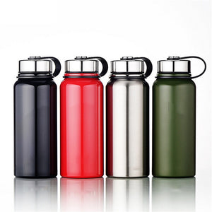 Insulated Double Wall Vacuum Stainless Steel Water Bottle - Blackwolf Golf