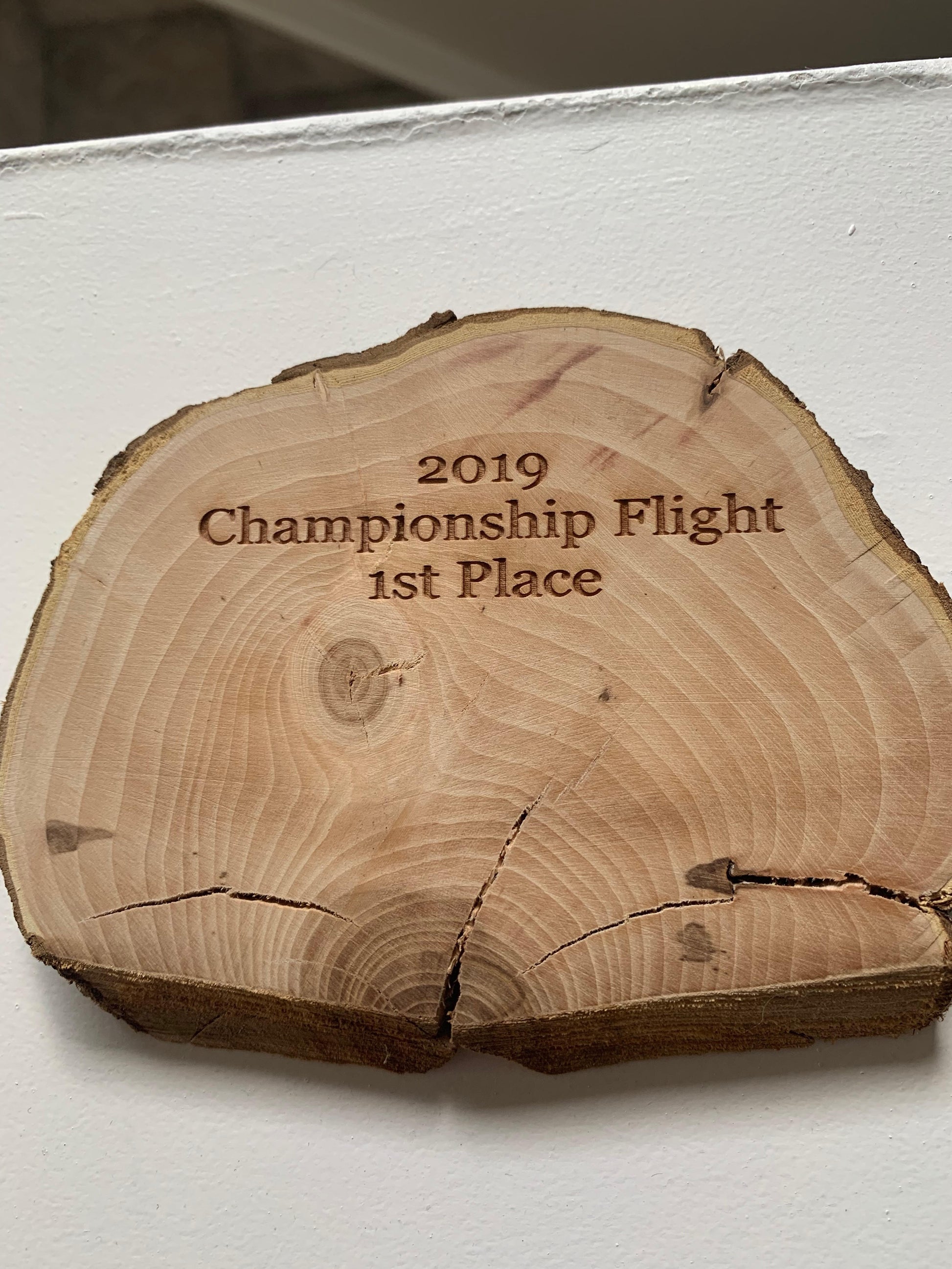 Wooden Bag Tags - Blackwolf Golf